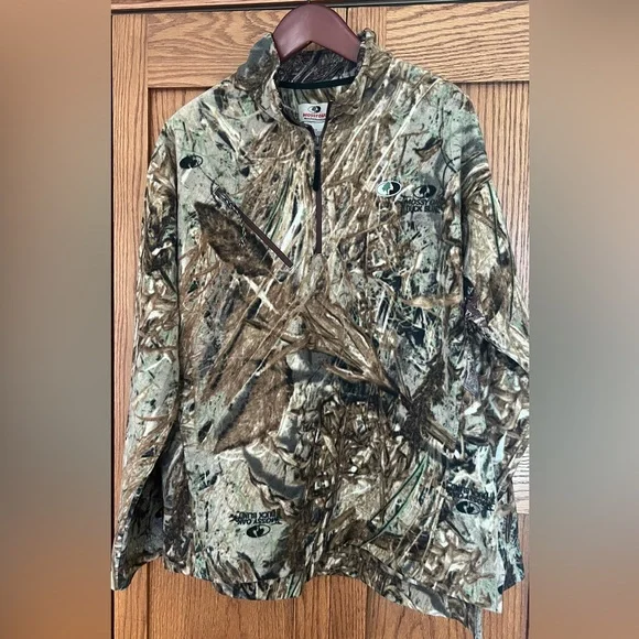 Mossy Oak APX Fusion Jacket in Green and Brown - Picture 1 of 4